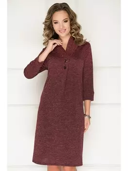 Платье ПЛАТЬЕ АЛЬБИЯ (КАРМИН) 4П1749