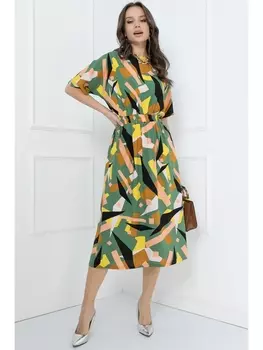 Платье ПЛАТЬЕ АНЗАЛИНО (ГРИН ЕЛОУ)