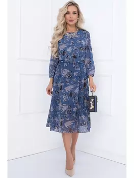 Платье ПЛАТЬЕ АРКАДИЯ (БЛУ ФЛОВЕРС)