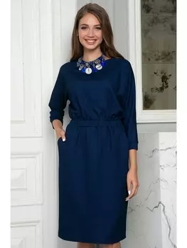 Платье ПЛАТЬЕ ЧАРИСИЯ (ДАРК БЛУ) 4П1176