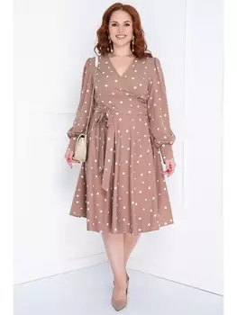 Платье ПЛАТЬЕ ДЖУСТИНА (КАПУЧИНО) 58П2954