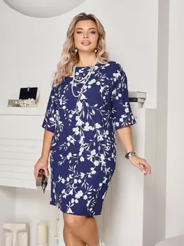 Платье ПЛАТЬЕ ДЗОИ (УЛЬТРАМАРИН)