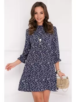 Платье ПЛАТЬЕ ФАРДИНИ (БЛУ ЛЭТЕР) 17П2832