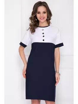 Платье ПЛАТЬЕ ФОЛЬЯНО (БЛУ ВАЙТ) 4П2373