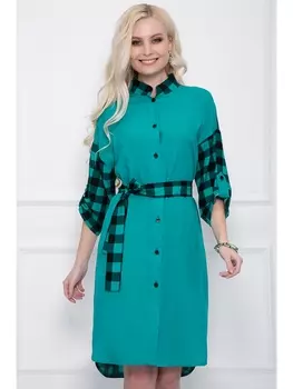 Платье ПЛАТЬЕ ИНСЕЛКА (БИРЮЗА) 55П2498