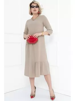 Платье ПЛАТЬЕ КАМПАНО (БЕЙЖ)