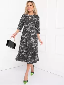 Платье ПЛАТЬЕ КАМПАНО (ГРАФИТ)