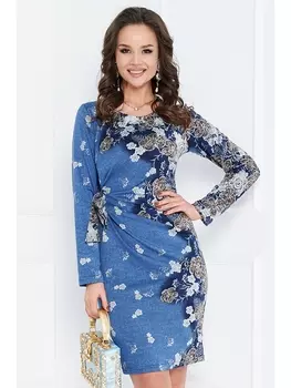 Платье ПЛАТЬЕ КАРРО (ДЕНИМ) 33П3236