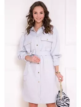 Платье ПЛАТЬЕ КАЗАРИЯ (ЛАЙТ ГРЕЙ) 47П3204