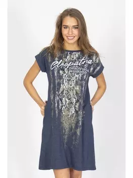 Платье Платье Клеопатра, темно-синее