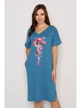 Платье Платье Комфорт, сине-зеленый