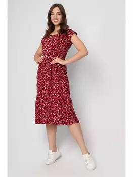 Платье Платье Крестьянки, красный