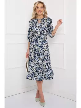 Платье ПЛАТЬЕ КРОСАНИ (БЛУ ФЛОВЕРС) 4П3738