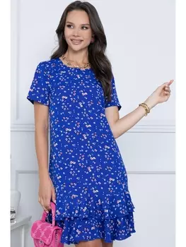 Платье ПЛАТЬЕ ЛАМБЕТО (БЛУ ФЛОВЕРС)