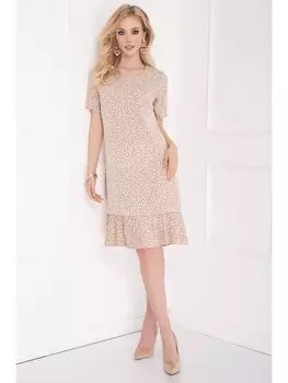 Платье ПЛАТЬЕ ЛАМЕНТЕ (БЭЙЖ) 8П2593