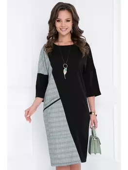 Платье ПЛАТЬЕ ЛАТИЗАНА (БЛЭК ГРИН) 55П2921