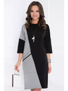 Платье ПЛАТЬЕ ЛАТИЗАНА (БЛЭК ВАЙТ) 55П3012