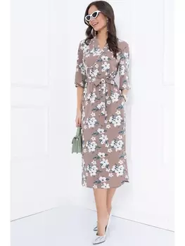 Платье ПЛАТЬЕ ЛИРИ (БЕЙЖ ФЛОВЕРС)