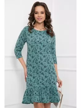 Платье ПЛАТЬЕ МАССАНИ (ГРИН ФЛОВЕРС) 4П3654