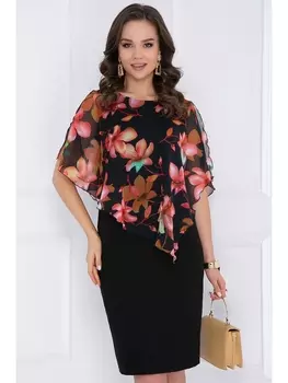 Платье ПЛАТЬЕ МЕРАНИ (БЛЭК ФЛОВЕРС) 44П3389