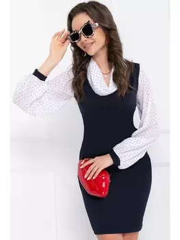 Платье ПЛАТЬЕ МЕРАТЕ (БЛУ ВАЙТ)