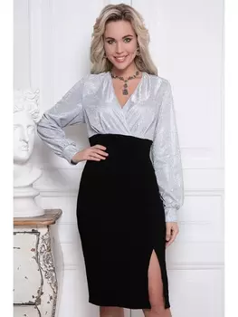 Платье ПЛАТЬЕ МИРЭНО (СИЛЬВЕР) 44П1535