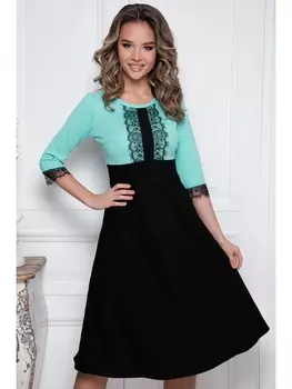 Платье ПЛАТЬЕ МОНИКА (МИНТ АЖУР) 4П1546