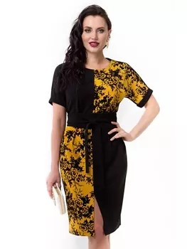 Платье Платье "Неотразимая" (горчица) П1928