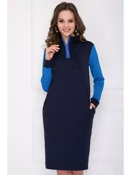Платье ПЛАТЬЕ ОЛЬНЕТА (ДАРК БЛУ) 55П2414