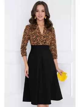 Платье ПЛАТЬЕ РАВЕННА (БЛЭК ОХРА) 4П2981