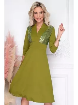 Платье ПЛАТЬЕ РАВЕННА (ПАЙ ОЛИВА) 4П1412
