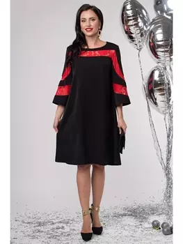 Платье Платье "Роскошный выход" (блэк) П1811