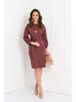 Платье ПЛАТЬЕ РУБЬЕРА (МАРОНЕ) 12П3296