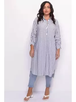 Платье Платье-рубашка с поясом арт.3313