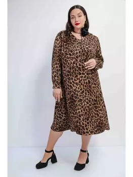 Платье Платье с леопардовым принтом арт.3913