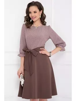 Платье ПЛАТЬЕ СИВИЛЬЯ (БРАУН) 17П3587