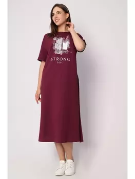 Платье Платье Strong, бордо
