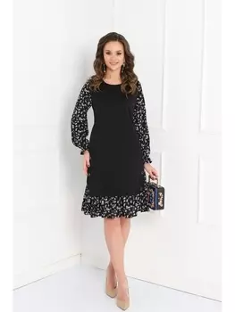 Платье ПЛАТЬЕ ТОНАРИО (БЛЭК ФЛОВЕРС) 8П3256