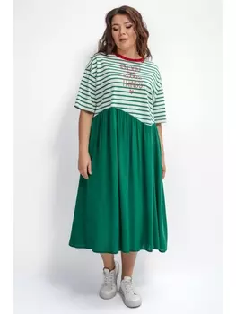 Платье Платье в зеленую полоску арт.3667