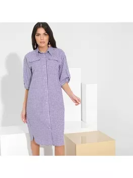 Платье Серьезный аргумент (violet, с поясом)