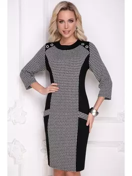 Платье СПОЛЕТО (БЛЭК ВАЙТ)