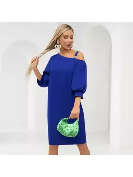 Платье Тайна шикарной красотки (электрик)