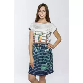 Платье Туника Какаду