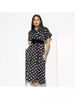 Платье Украшение леди (black elegant, с поясом)