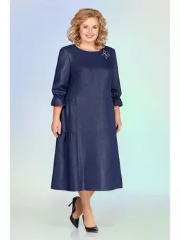 Платье В-1011 - синий