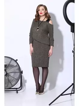 Платье В-241/1 охра