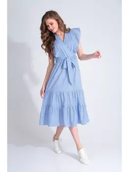 Платье В-279 голубой