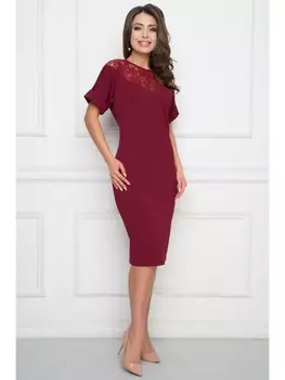 Платье ВИНЬОЛА (БОРДО)