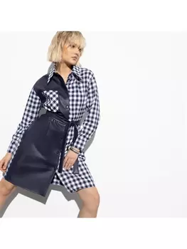 Платье Взрыв стиля (dark blue, с поясом)