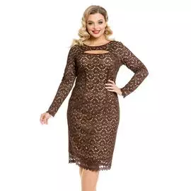 Платья 5в738шоколад